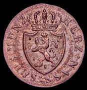 1/4 крейцера 1822 (Нассау)