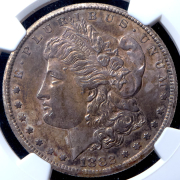 1 доллар 1882 (США) (в слабе) CC