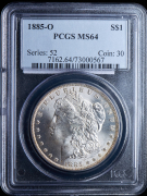 1 доллар 1885 (США) (в слабе)
