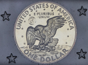 1 доллар 1971 "Эйзенхауэр" (США) (в п/у)