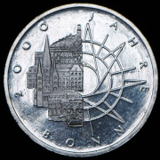 10 марок 1989 "2000 лет городу Бонн" (Германия) D