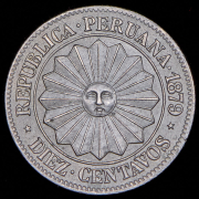 10 сентаво 1879 (Перу)