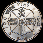 100 песет 1966 (Испания)
