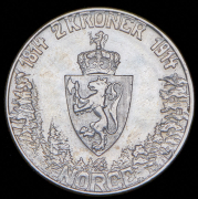 2 кроны 1914 "100-летие Конституции" (Норвегия)