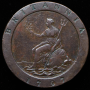 2 пенса 1797 (Великобритания)