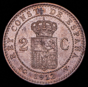 2 сентимо 1912 (Испания)