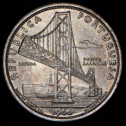 20 эскудо 1966 "Мост Салазара" (Португалия)