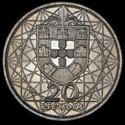 20 эскудо 1966 "Мост Салазара" (Португалия)