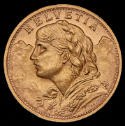 20 франков 1935 (Швейцария) B