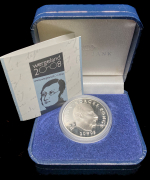 200 крон 2008 "200 лет со дня рождения Генрика Вергеланна" (Норвегия) (в п/у)