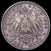 3 марки 1908 (Бавария) D