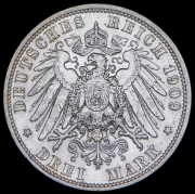 3 марки 1909 (Пруссия)  A
