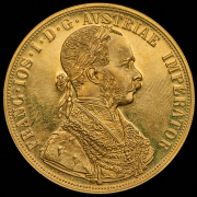 4 дуката 1915  Рестрайк (Австрия)