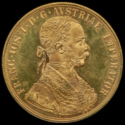 4 дуката 1915  Рестрайк (Австрия)