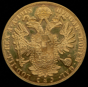 4 дуката 1915  Рестрайк (Австрия)
