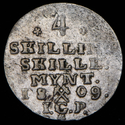 4 скиллинга 1809 (Норвегия)