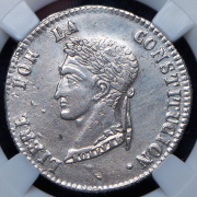 4 суэльдо 1857 (Боливия) (в слабе)
