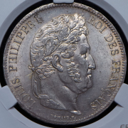 5 франков 1834 (Франция) (в слабе)