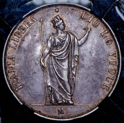 5 лир 1848 (Ломбардия) (в слабе) M