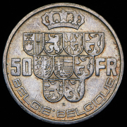 50 франков 1939 (Бельгия)