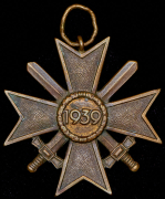 Крест "За военные заслуги" 2-й степени 1939 (Германия)
