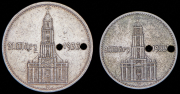 Набор из 2 сер. монет 1934 (Германия)