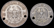 Набор из 2 сер. монет 1934 (Германия)