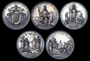 Набор из 20 памятных медалей "Папа Лео XIII" (Ватикан) (в п/у)