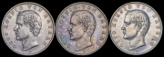 Набор из 3 сер. монет 3 марки 1909-1911 (Бавария) D