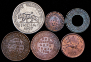 Набор из 6 монет 1921-1952 (Британская Индия)