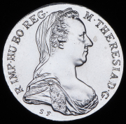 Талер 1780 "Мария Терезия". Рестрайк (Австрия)