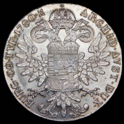Талер 1780 "Мария Терезия". Рестрайк (Австрия)