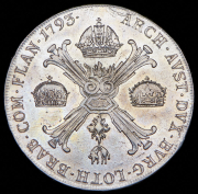 Талер 1793 (Австрийские Нидерланды) А