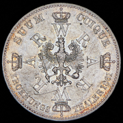 Талер 1861 "В память коронации Вильгельма и Августы" (Пруссия) А