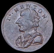 Жетон 1 фартинг 1793 "Памяти И. Ньютона" (Великобритания)