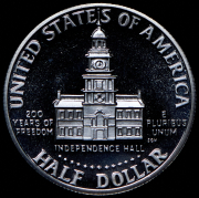 1/2 доллара 1976 "200 лет независимости" (США)