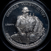 1/2 доллара 1982 "250 лет со дня рождения Джорджа Вашингтона" (США) S
