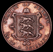 1/26 шиллинга 1844 (Джерси)