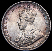 1/4 рупии 1918 (Индия)