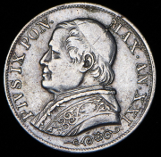 1 лира 1867 (Ватикан) R