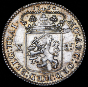 10 стюверов 1760 (Утрехт)