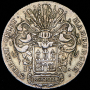 16 шиллингов 1731 (Гамбург)
