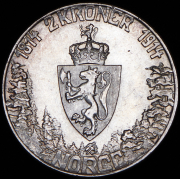 2 кроны 1914 "100-летие Конституции" (Норвегия)
