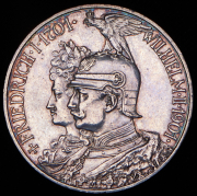 2 марки 1901 "200-летие королевства" (Пруссия)