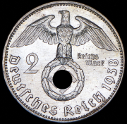 2 марки 1938 (Германия) Е