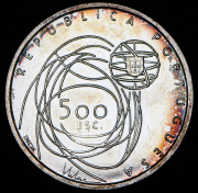 500 эскудо 2001 "Порту - Культурная столица Европы" (Португалия)