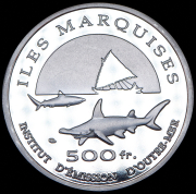 500 франков 2014 (Маркизские острова)