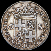 6 стюверов 1764 (Утрехт)