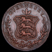 8 дублей 1834 (Гернси)