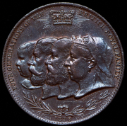Медаль "Четыре поколения британской королевской семьи" 1896 (Великобритания)
